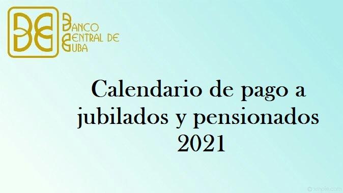 Imagen relacionada con la noticia :Calendario de pago a jubilados y pensionados actualizado